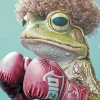 Boxer Frog Diamond Painting
