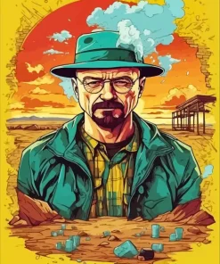 Breaking Bad Art Diamond Painting