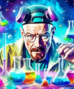 Breaking Bad Walter White Diamond Painting