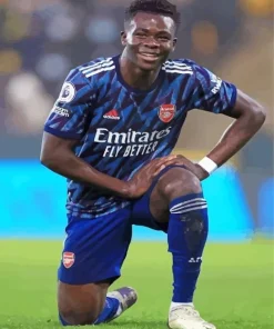 Bukayo Saka Diamond Painting