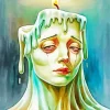 Candle Woman Diamond Painting