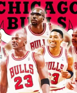 Chicago Bull Players Diamond Painting