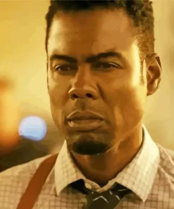 Chris Rock In Spiral Movie Diamond Painting