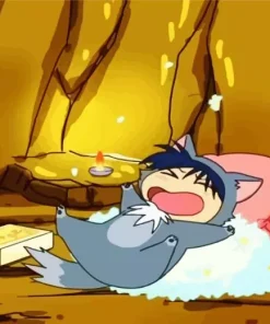 Damekko Dobutsu Anime Diamond Painting