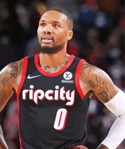 Damian Lillard Diamond Painting