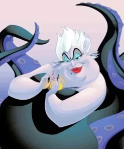 Disney Witch Ursula Diamond Painting