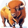 Easy Buffalo Diamond Painting