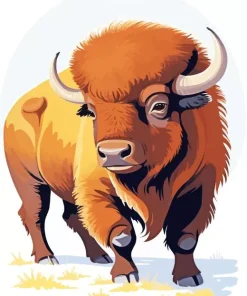 Easy Buffalo Diamond Painting