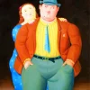 Fernando Botero Couple Diamond Painting
