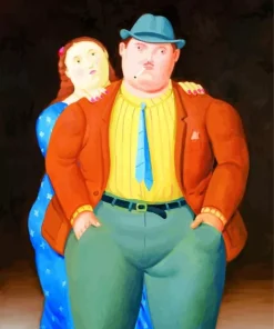 Fernando Botero Couple Diamond Painting