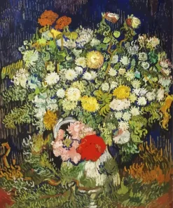 Flowers Bouquet Van Gogh Diamond Painting