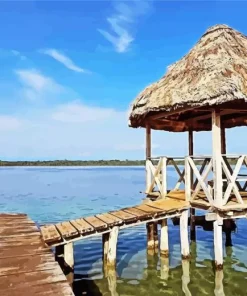 Guatemala Lachu Lake Diamond Painting