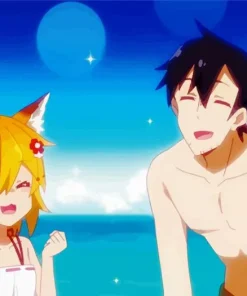 Kuroto Nakano And Senko Diamond Painting