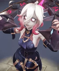 League Of Legends Briar Character Diamond Painting