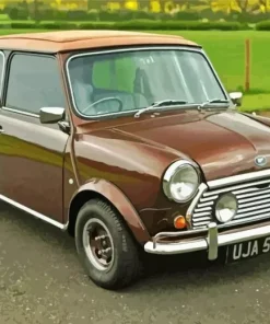 Mini Brown Car Diamond Painting
