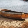 Old Brown Boat Diamond Painting
