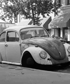 Old Bug Car Diamond Painting