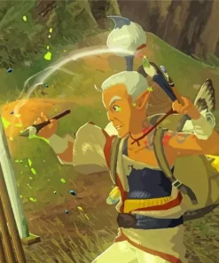 Pikango Legend Of Zelda Botw Painter Diamond Painting