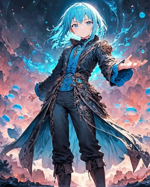 Rimuru Tempest Diamond By Numbers Rimuru Tempest Diamond Painting