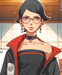 Sarada Uchiha Boruto Wife Diamond Painting