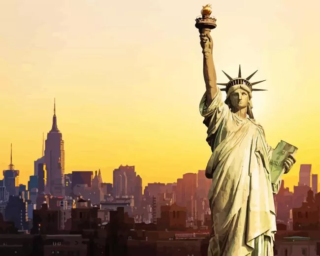 Statue of Liberty Diamond Paintings Statue Of Liberty Diamond Painting
