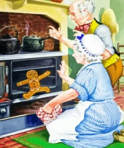 The Gingerbread Boy Diamond Painting