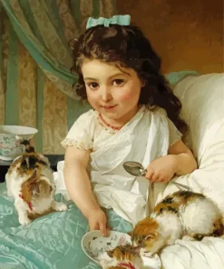 The Morning Meal Emile Munier Diamond Painting