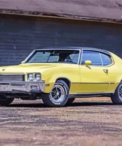 Yellow Buick Skylark Diamond Painting