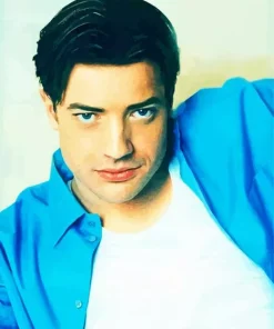 Young Brendan Fraser Diamond Painting