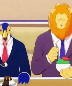 Aesthetic Africa Salaryman Art Diamond Painting