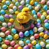 Aesthetic Easter Chick Eggs Diamond Painting