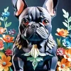 Aesthetic French Bulldog Diamond Painting