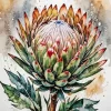 Aesthetic Protea Art Diamond Painting