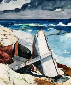 After The Hurricane By Winslow Homer Diamond Painting