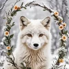 Arctic Fox Art Diamond Painting