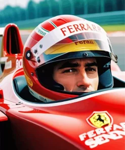 Ayrton Senna Diamond Painting