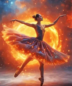 Ballerina Art Diamond Painting