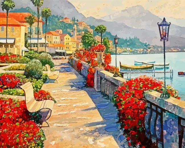 bellagio promenade by howard behrens Diamond Dotz Bellagio Promenade By Howard Behrens Diamond Painting