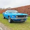 Blue 60s Ford Mustang Diamond Painting