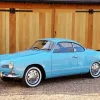 Blue Volkswagen Karmann Ghia Diamond Painting