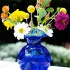 Blue Glass Vase Art Diamond Painting