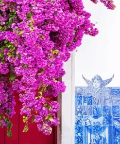 Bougainvillea Plant Diamond Painting