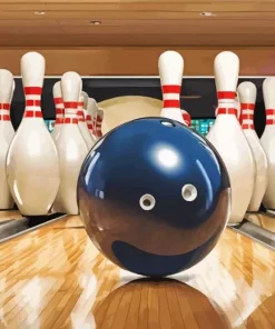 Bowling Game Diamond Painting