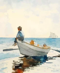 Boys In A Dory Winslow Homer Diamond Painting