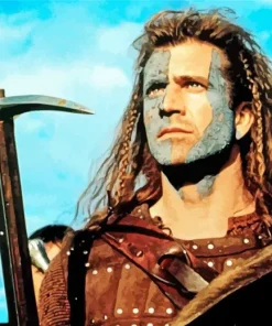 Braveheart William Wallace Face Diamond Painting