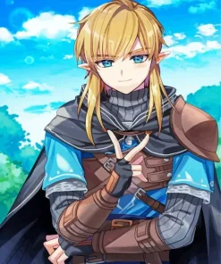 Breath Of The Wild Link Diamond Painting