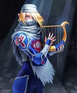 Breath Of The Wild Sheik Diamond Painting