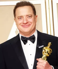Brendan Fraser Oscar Nominations Diamond Painting