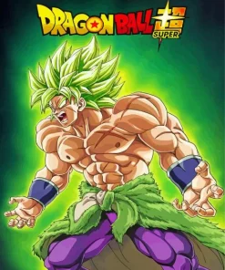 Broly Dragon Ball Z Diamond Painting