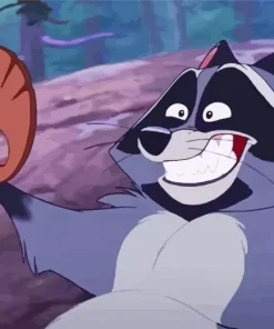 Brother Bear Raccoon Diamond Painting